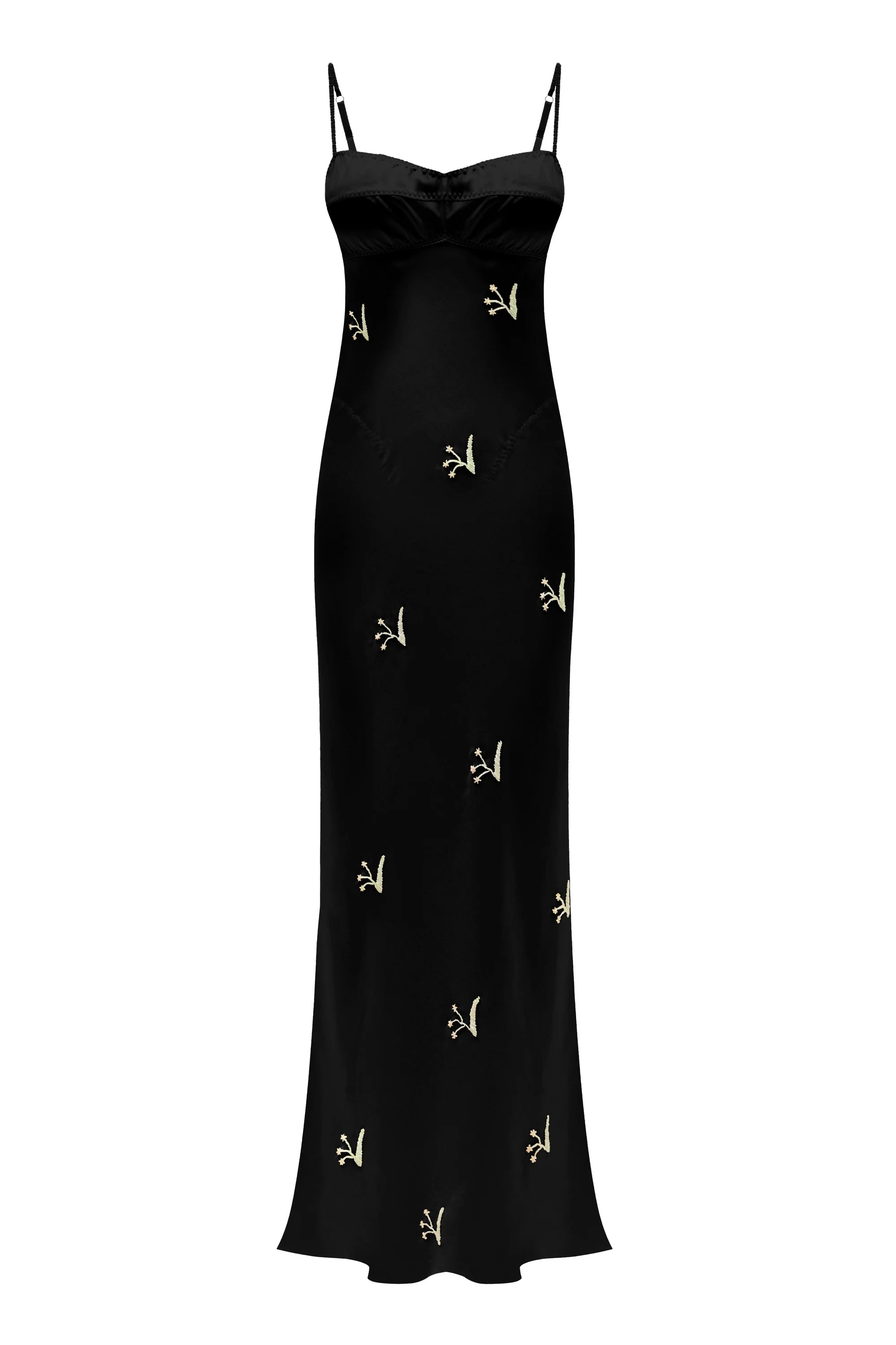 Maxi Beaded Waterlily dress - Image 4